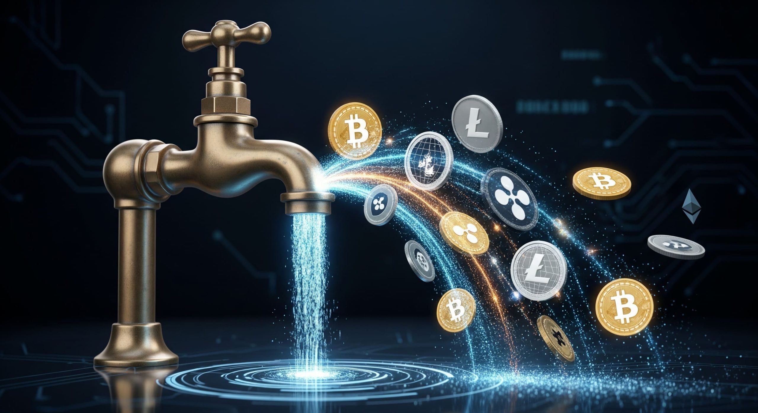 Torneiras de criptomoedas: o que são e como funcionam - Bitybank