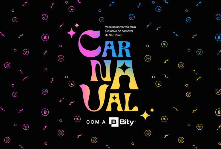 imagem de divulgação da campanha de carnaval do bitybank